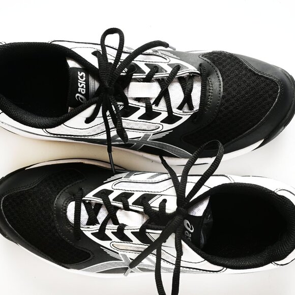 ASICS Gel 2 Trainers/ Sneakers in Black & White, Size 9.5 - Picture 12 of 12